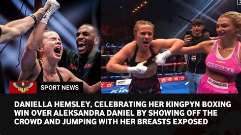 Kingpyn Boxing Highlights: Daniella Hemsley stuns the crowd